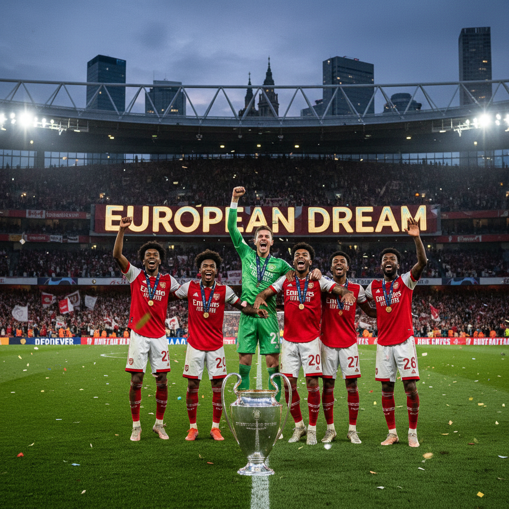 Arsenal champions league hopes — Arsenal's European Dream featured 30