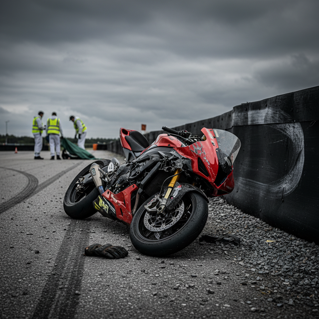 Motorcycle road racing death — Road Racing's Grim Reality featured 54