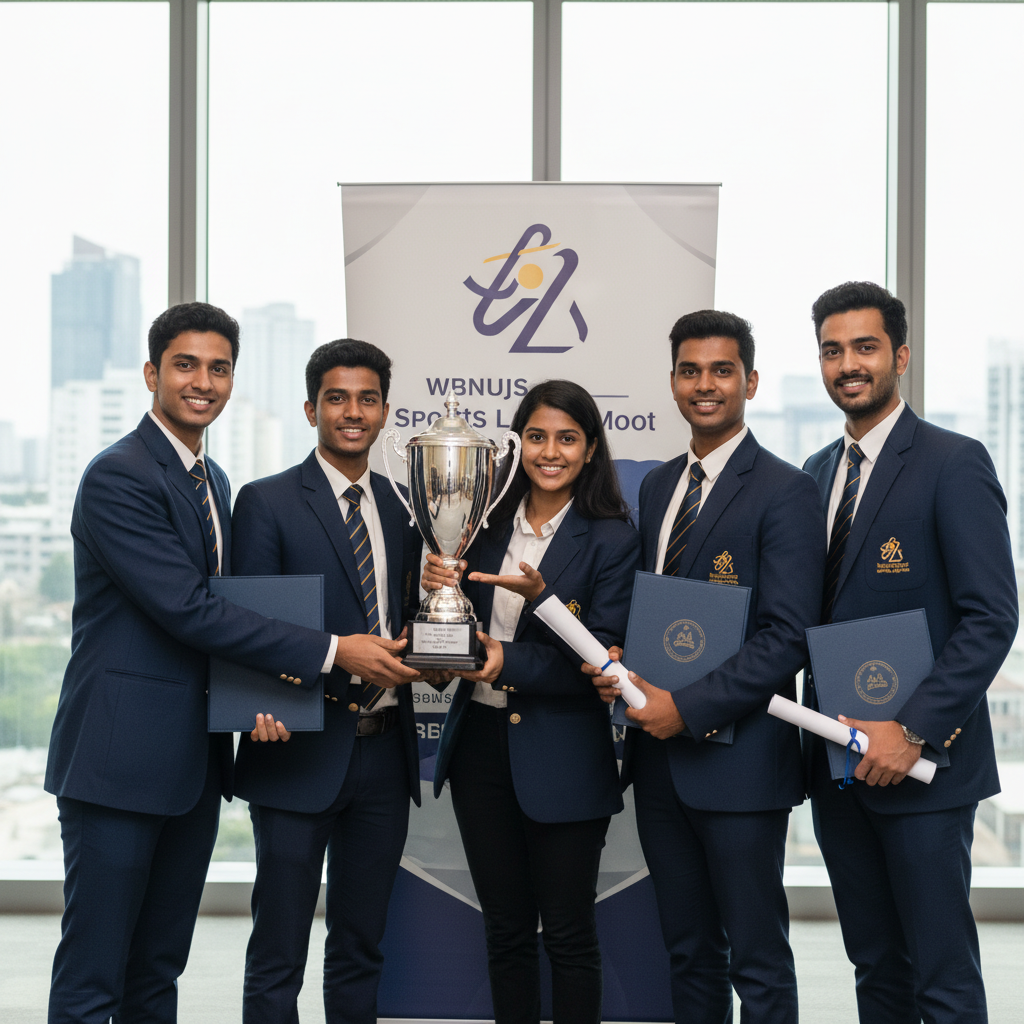 Wbnujs sports law moot: WBNUJS Shines at Sports Law Moot featured 60